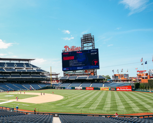 Phillies Scoreboard